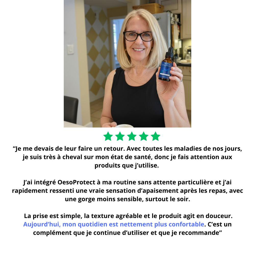 OesoProtect : les gouttes N°1 contre les inconforts digestifs