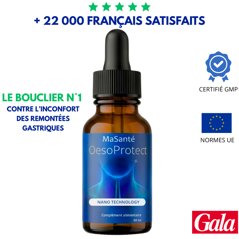 OesoProtect : les gouttes N°1 contre les inconforts digestifs