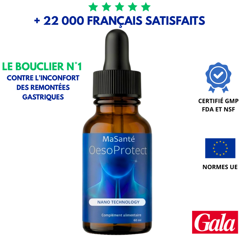OesoProtect : les gouttes N°1 contre les inconforts digestifs